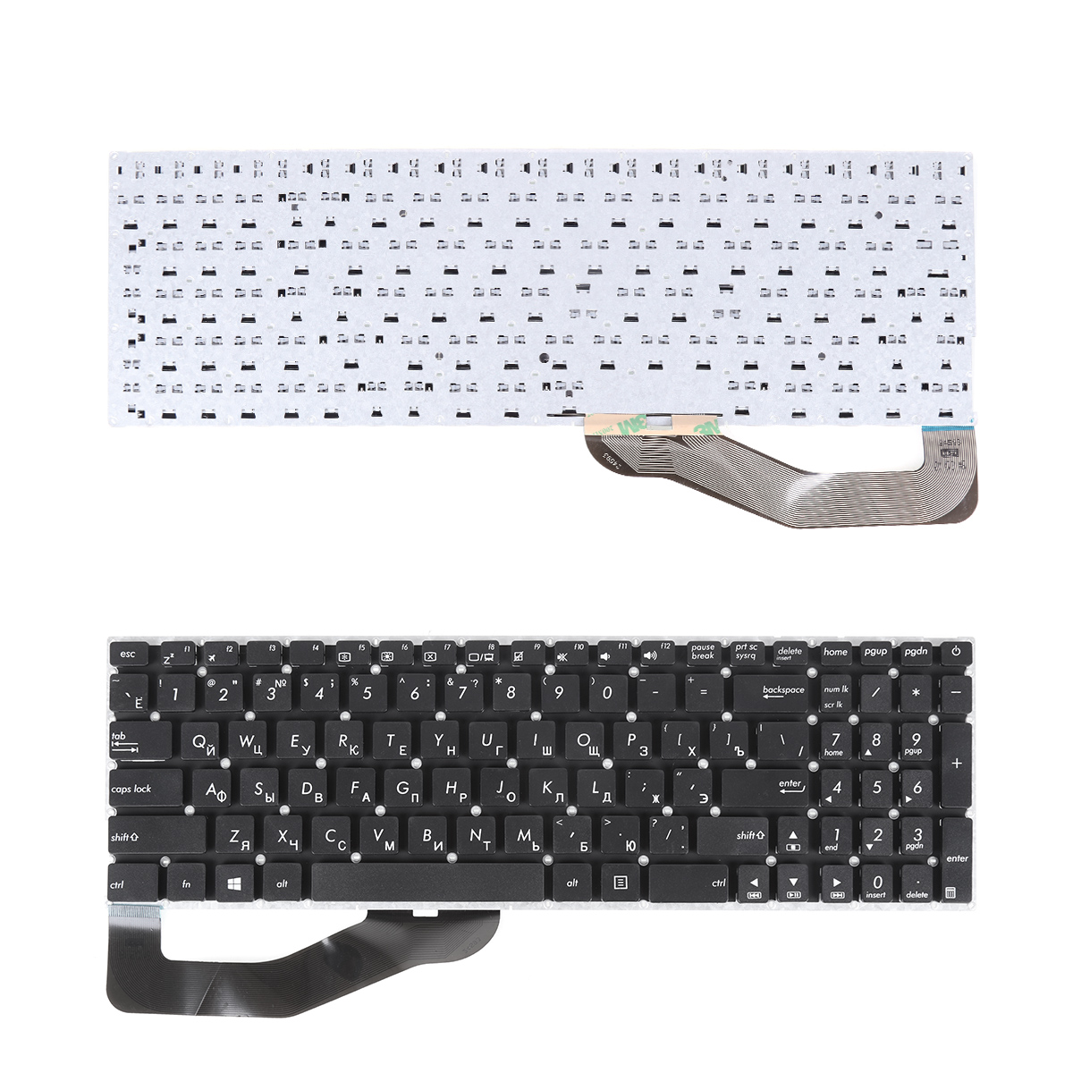 Picture of New Replacement Laptop Keyboard For ASUS X540 X540L BLACK(without FRAME,Win8) RU Layout